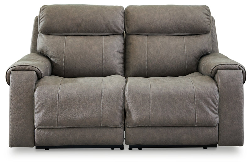 Starbot 2-Piece Power Reclining Sectional Loveseat