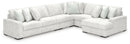 Stupendous 5-Piece Sectional with Chaise