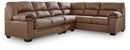 WillowBend 3-Piece Sectional (Color: Caramel)