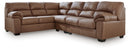 WillowBend 3-Piece Sectional (Color: Caramel)