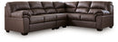 WillowBend 3-Piece Sectional (Color: Umber)