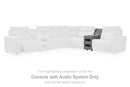 Modmax II Power Reclining Sectional with Audio Consoles