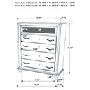 Barzini 5 Pc Bedroom Sets