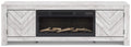 Cayboni 71" TV Stand with Electric Fireplace