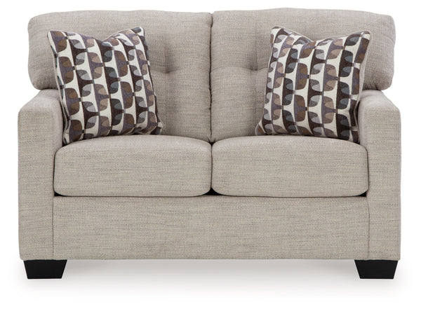 Mahoney Loveseat (Color: Pebble)