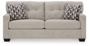 Mahoney Full Sofa Sleeper (Color: Pebble)