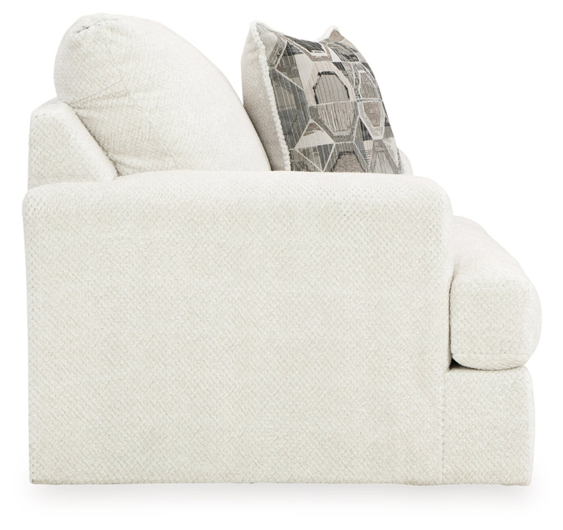 Karinne Loveseat, Oversized Chair and Accent Ottoman