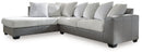 Clairette Court 2-Piece Sectional with Chaise (Sectional Orientation: )