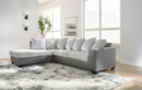 Clairette Court 2-Piece Sectional with Chaise (Sectional Orientation: )
