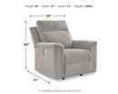 Barnsana Power Reclining Sofa, Loveseat and Recliner