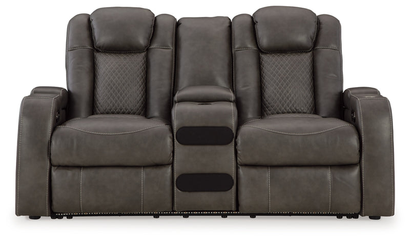 Fyne-Dyme Power Reclining Sofa, Loveseat and Recliner