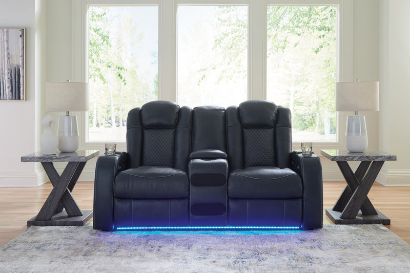 Fyne-Dyme Power Reclining Sofa, Loveseat and Recliner