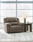 Laresview Reclining Sofa and Oversized Recliner