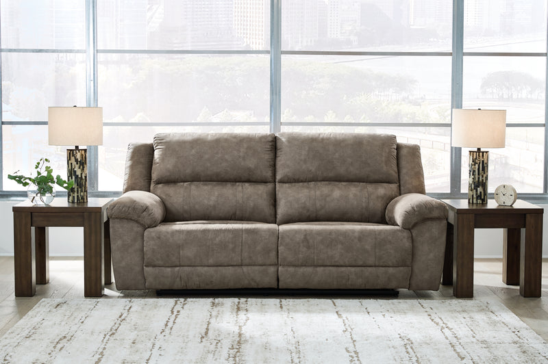 Laresview Reclining Sofa and Loveseat