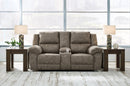 Laresview Reclining Sofa and Loveseat