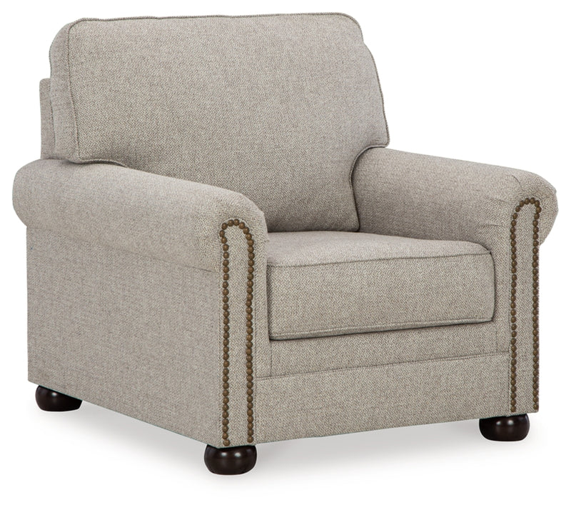 Gaelon Sofa, Loveseat, Chair and Ottoman