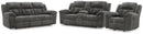 Frohn Reclining Sofa, Loveseat and Recliner