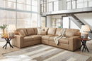 Bandon 3-Piece Sectional (Color: Toffee)