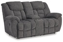 Foreside Reclining Sofa and Loveseat