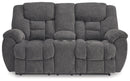 Foreside Reclining Sofa and Loveseat