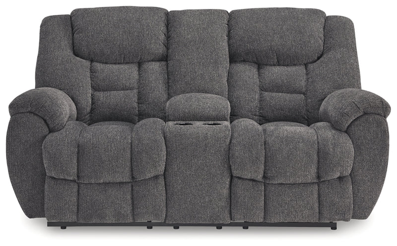 Foreside Reclining Sofa and Loveseat
