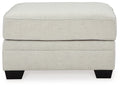 Huntsworth Oversized Accent Ottoman (Color: Dove Gray)