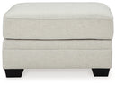 Huntsworth Oversized Accent Ottoman (Color: Dove Gray)