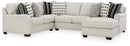 Huntsworth 4-Piece Sectional with Chaise
