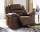 Stoneland Power Recliner (Color: Chocolate)
