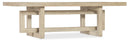 Commerce And Market - Modern Rectangle Cocktail Table - Beige