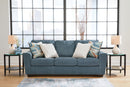 Cashton Queen Sofa Sleeper (Color: Blue)