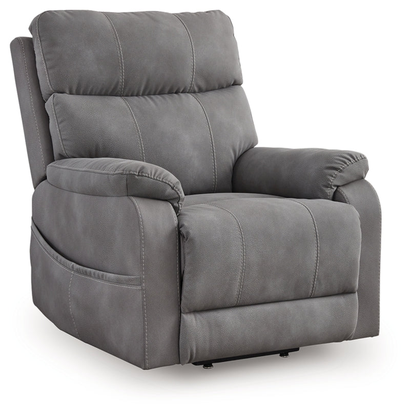 Next-Gen Durapella Power Lift Recliner (Color: Slate)