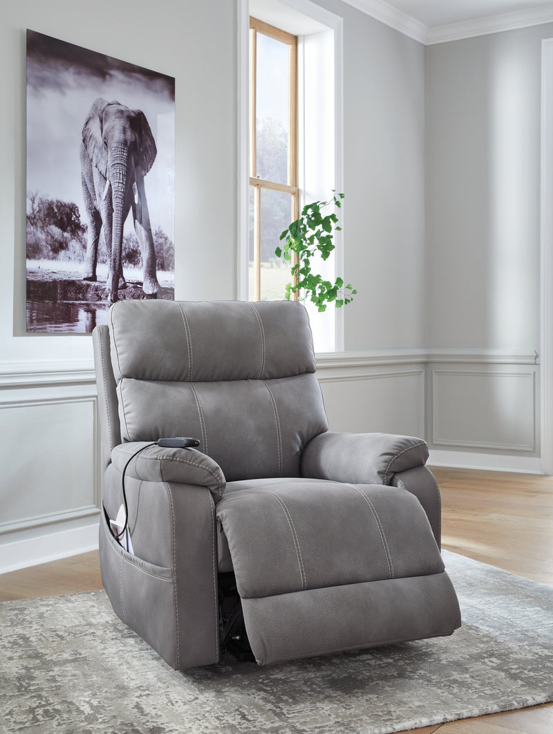 Next-Gen Durapella Power Lift Recliner (Color: Slate)