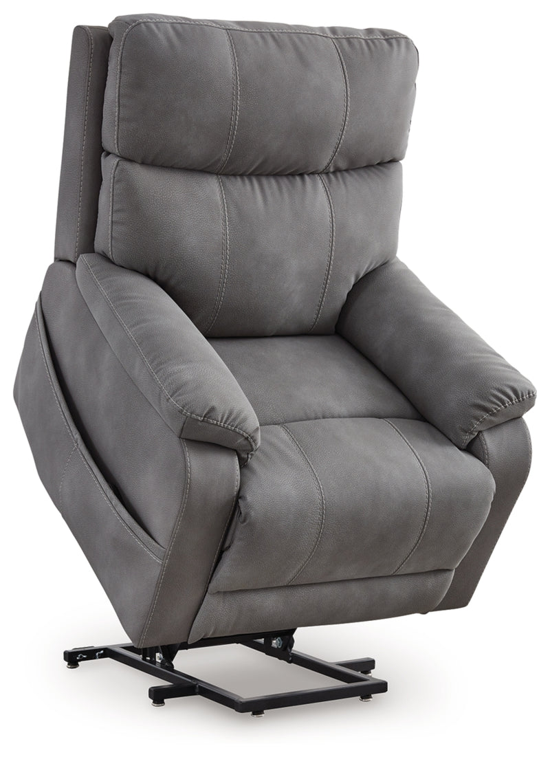 Next-Gen Durapella Power Lift Recliner (Color: Slate)