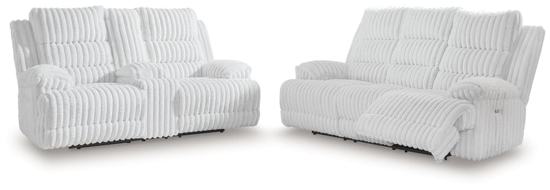 Rhines Falls Power Reclining Sofa and Loveseat