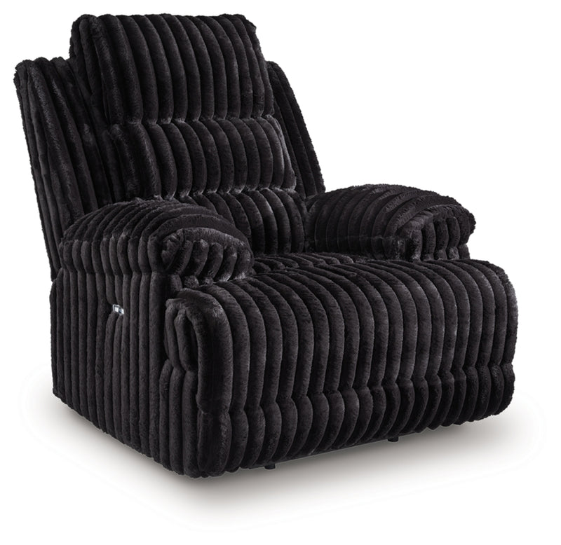 Rhines Falls Power Recliner (Color: Onyx)