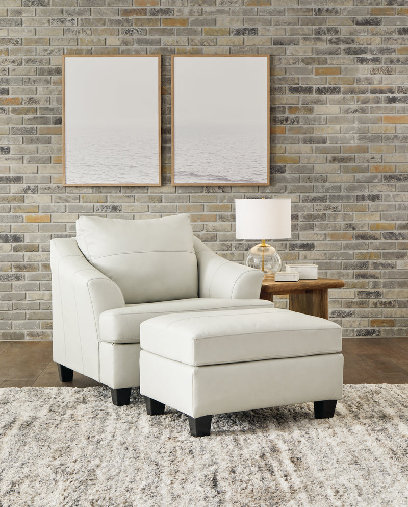 Genoa Oversized Chair and Ottoman