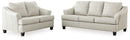 Genoa Queen Sofa Sleeper, Loveseat, Oversized Chair and Ottoman