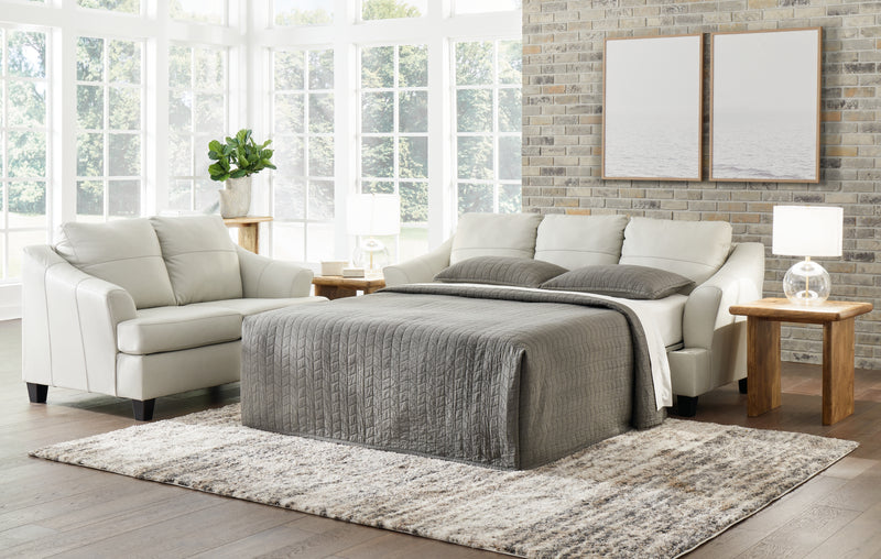 Genoa Queen Sofa Sleeper, Loveseat, Oversized Chair and Ottoman