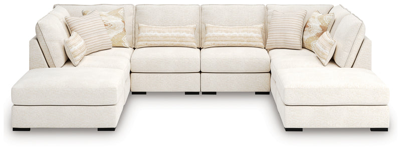 Donelson Creek 6-Piece Sectional and Ottoman