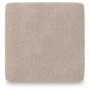 Newellen Oversized Accent Ottoman (Color: Hemp)