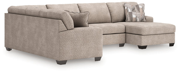 Newellen 3-Piece Sectional with Chaise (Color: Hemp)