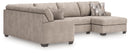 Newellen 3-Piece Sleeper Sectional with Chaise (Color: Hemp)