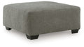 Newellen Oversized Accent Ottoman (Color: Greystone)