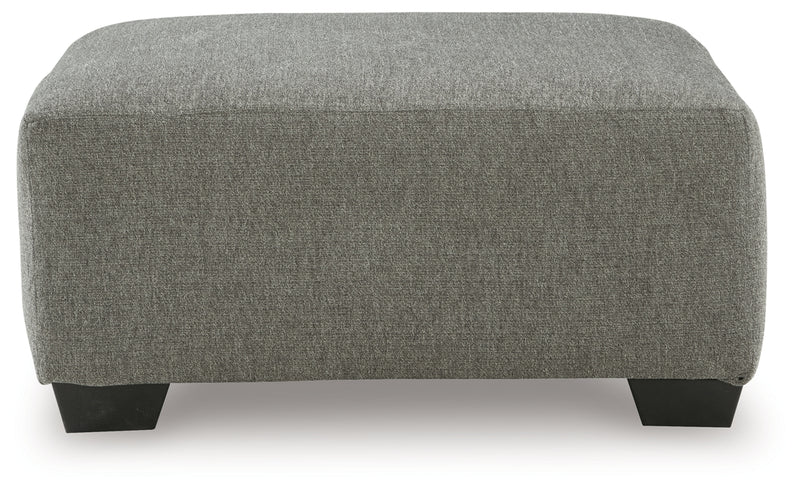 Newellen Oversized Accent Ottoman (Color: Greystone)