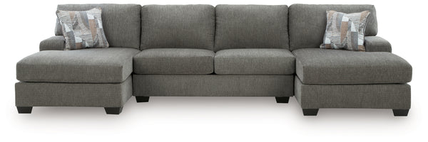 Clarington 3-Piece Sleeper Sectional with Double Chaise