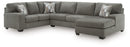 Clarington 3-Piece Sleeper Sectional with Chaise