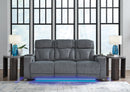Studio Cave Power Reclining Sofa and Loveseat