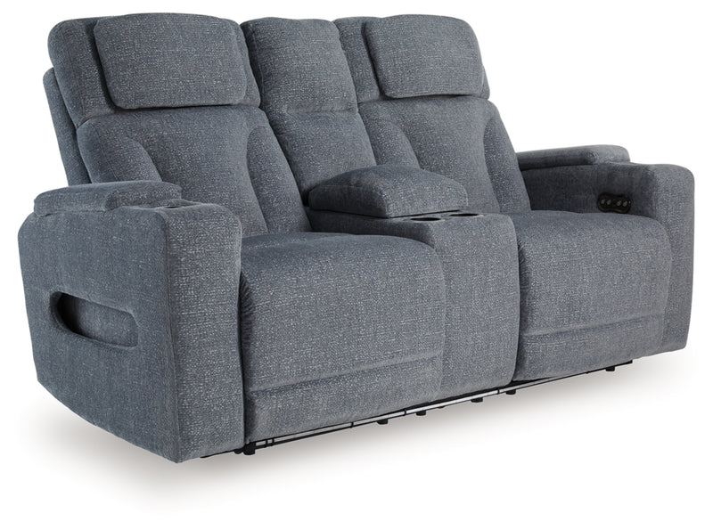 Studio Cave Power Reclining Sofa and Loveseat