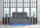 Studio Cave Power Reclining Sofa and Loveseat